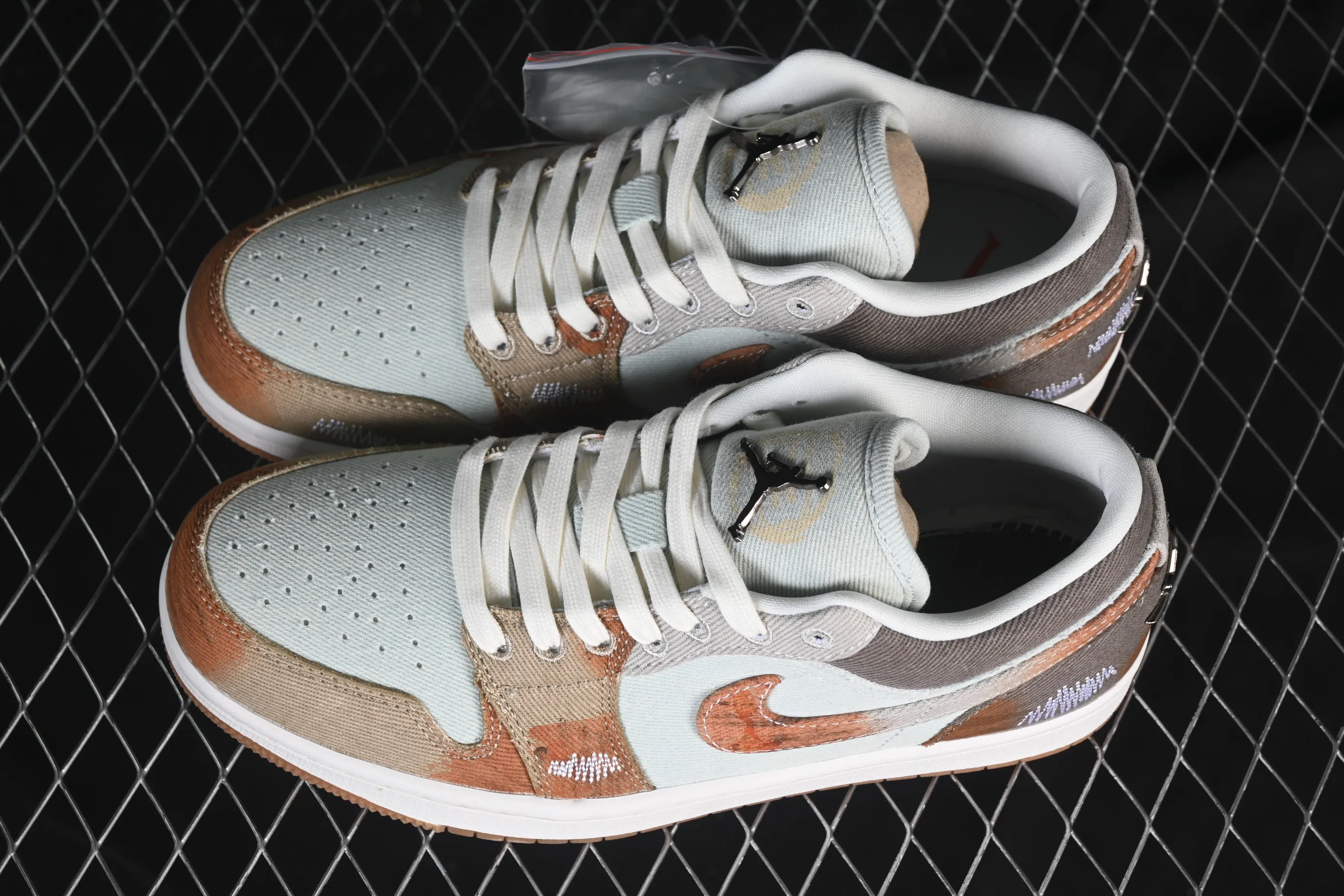 All categories Air Jordan Jordan series basketball shoes Air Jordan 1 Low Air Jordan 1 Low SE "Multi-Color Distressed" AJ1 Joe 1 old retro inkjet low-top cultural casual sneakers IM6664-991